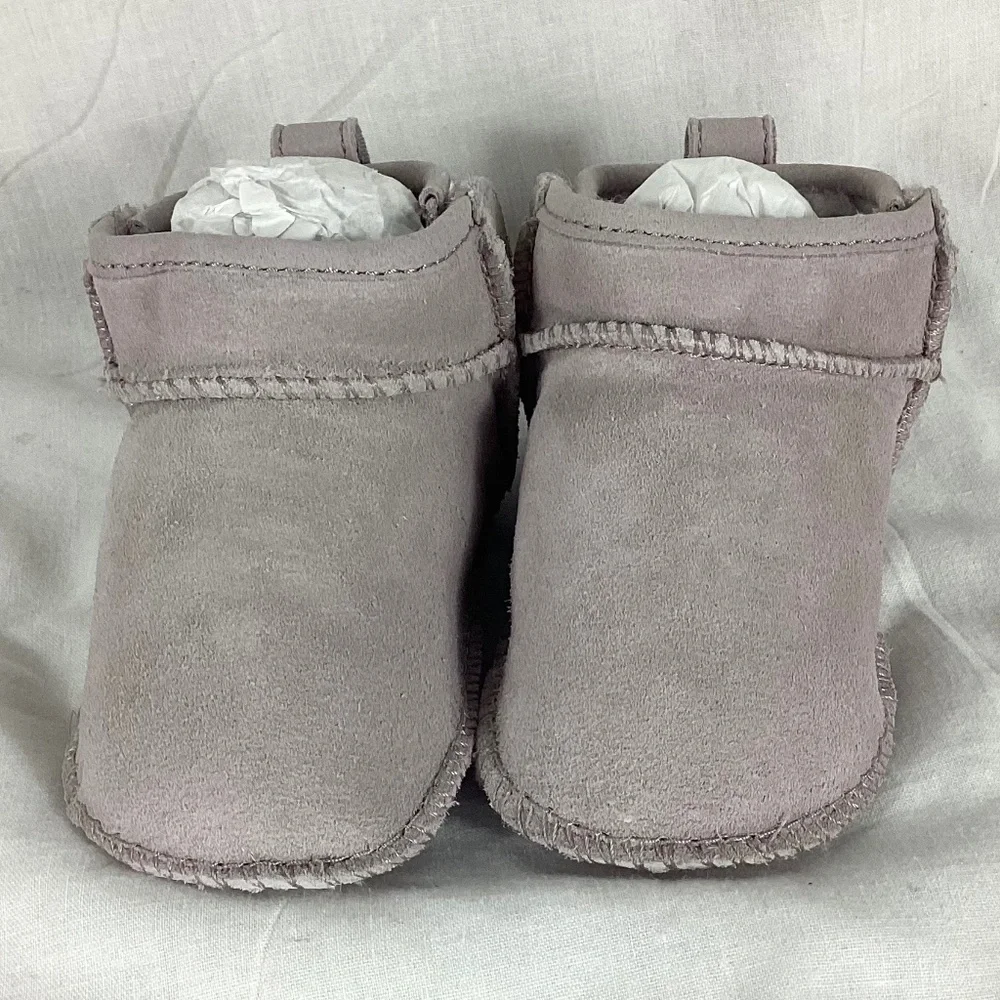 Ugg I Baby Classic Ultra Mini Suede Boots Booties Size 02/03 Light Purple New